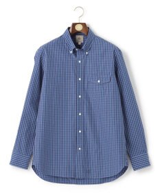 J.PRESS MEN ポプリンストライプシャツ/B.D