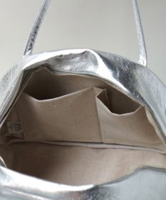 FOLNA RD ホイルレザーボストンバッグ Mサイズ