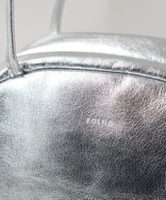 FOLNA RD ホイルレザーボストンバッグ Mサイズ