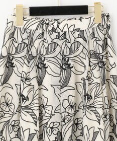 フラワー刺繍ギャザースカート / GRACE CONTINENTAL | ファッション