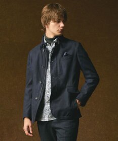 JOSEPH ABBOUD 【軽量/スウェードタッチ】ライトスウェードジャケット