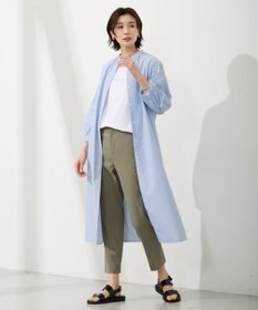 J.PRESS LADIES L 【WEB限定カラーあり・洗える・接触冷感・UVカット・イージーケア】 エステネージュストライプ ワンピース