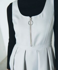 GRACE CONTINENTAL ツイルタックワンピース