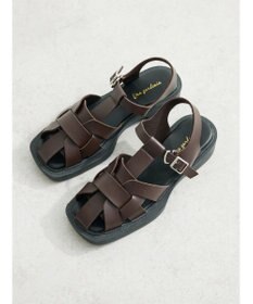 Green Parks ・Ｕｎａ　ｇａｒｄｅｎｉａ　スクエアトゥグルカサンダル