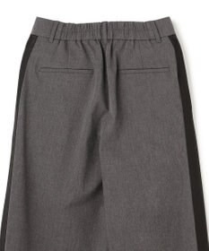 UNFILO 【セットアップ着用可】マイビューティ 側章ワイドパンツ