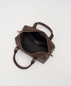 russet 《composition》レザー2WAYミニボストンバッグ(CE-1684)