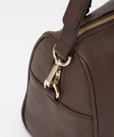 russet 《composition》レザー2WAYミニボストンバッグ(CE-1684)