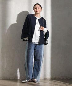 Green Parks 切り替えカーウ゛ィーデニムパンツ