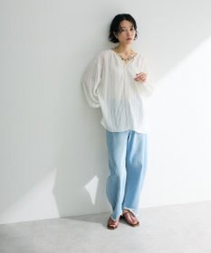 Green Parks 切り替えカーウ゛ィーデニムパンツ