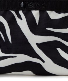 LeSportsac SMALL SLOAN COSMETIC/クリームブラックゼブラ