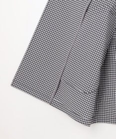 J.PRESS LADIES Lightストレッチチェック トレンチコート