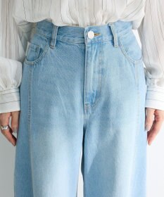 Green Parks 切り替えカーウ゛ィーデニムパンツ