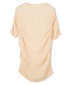 BEIGE， TOPAZ / アレンジギャザー ニット