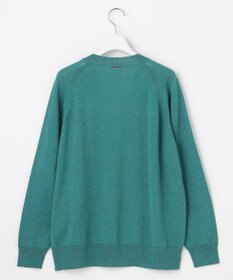 自由区 【アンサンブル対応】ペーパーコットンニット カーディガン