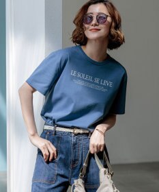 23区 【先行予約】LE SOLEIL SE LEVE ロゴ Tシャツ