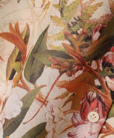 自由区 S ボタニカルプリント ワンピース