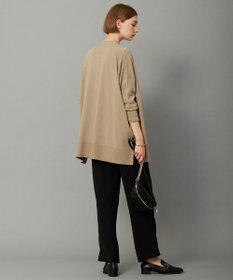 ICB 【洗える】ヴィスコースワイド Vネックカーディガン