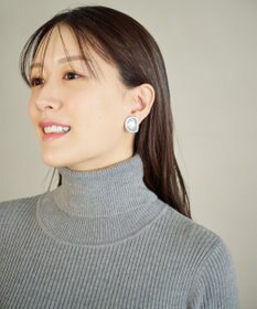 #Newans 【カシミヤ混】フィット＆フレアニットワンピース