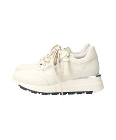 INTER-CHAUSSURES 【QUSHELI】アウトサイドジップレザースニーカー