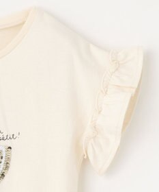 ANY KIDS 接触冷感 しろくま ミラクルスパンコール Tシャツ