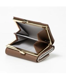 UNBILLION perche カラーコンビ3つ折り外ガマウォレット