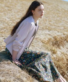 J.PRESS LADIES L 【人気素材・季節の変わり目に】BREEZE COOL トロ ノーカラー ブルゾン