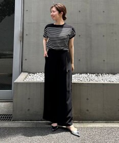 UNFILO 【接触冷感/吸水速乾】サマーセットアップ ワイドパンツ