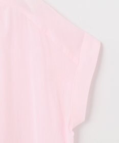 ANY 【洗える】シャーリングチュニック ブラウス