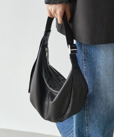 russet ＜ブランド人気No.1ショルダー＞ソフトレザーラウンドショルダーバッグ(CE-1326-WEB)