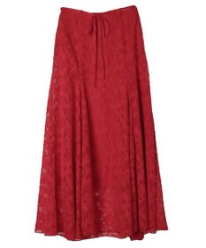 Green Parks シアージャガード花柄ボリュームスカート