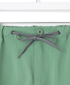 J.PRESS YORK STREET 【UNISEX】リネンライクイージーカーゴ ハーフパンツ