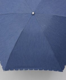 AURORA 【 BLAO（ブラオ）】サマーシールド ボーラー刺しゅう晴雨兼用傘(折りたたみ傘)