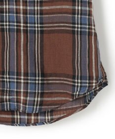 J.PRESS MEN フレンチリネンビッグチェックシャツ