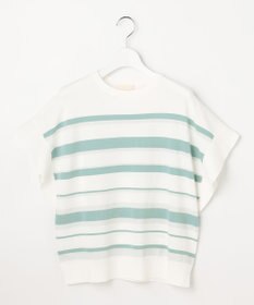 ANY SIS 【アイスタッチ】フレンチスリーブ ニット