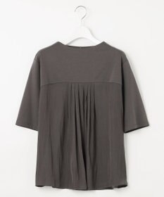 J.PRESS LADIES 【洗える・抗菌防臭・接触冷感・吸水速乾】ドライポンチ フレア カットソー