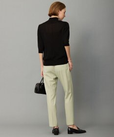 ICB 【洗える】 ウールアセテートハイゲージ ハイネックプルオーバー