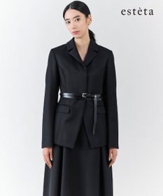 23区 【エステータ】CANONICO カバートクロス ジャケット