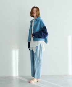 YECCA VECCA [2SET]レイヤードワイドパンツ