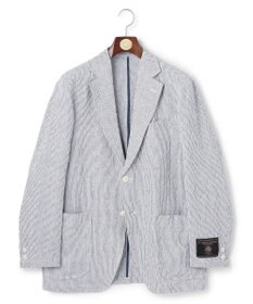 J.PRESS MEN 【SHACKET】ストレッチリネンサッカー ジャケット