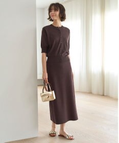 UNFILO 【接触冷感/UVケア/抗菌防臭】スゴ機能 ハーフスリーブカーディガン