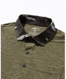 JOSEPH ABBOUD MOUNTAIN 【接触冷感・男女兼用】クールスキンガードポロシャツ