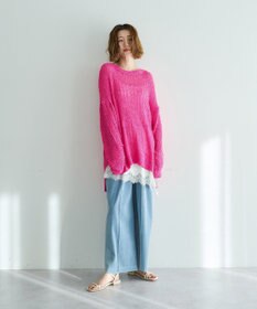 YECCA VECCA [2SET]レイヤードワイドパンツ