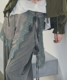 YECCA VECCA [2SET]レイヤードワイドパンツ