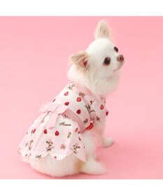 PET PARADISE ディズニー ミニーマウス ワンピース 《苺ケーキ柄》 小型犬