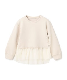 UNFILO 【110-150cm】BEAUTY FORM JERSEY ペプラムスウェット