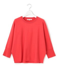 23区 【洗える】テンセルストレッチ ドルマン ニット