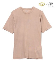 BEIGE， Washable Silk / Short Sleeve T ショートスリーブ T シャツ