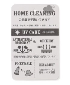 ANY 【手洗い可/UVケア】前後2WAYブリムハット