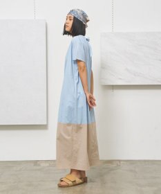 J.PRESS YORK STREET 【WOMEN】バイカラー ワンピース