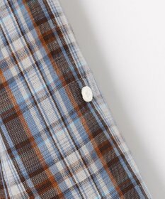 J.PRESS LADIES S 【一枚で着映え】リネンVisマドラス チェック シャツ ブラウス